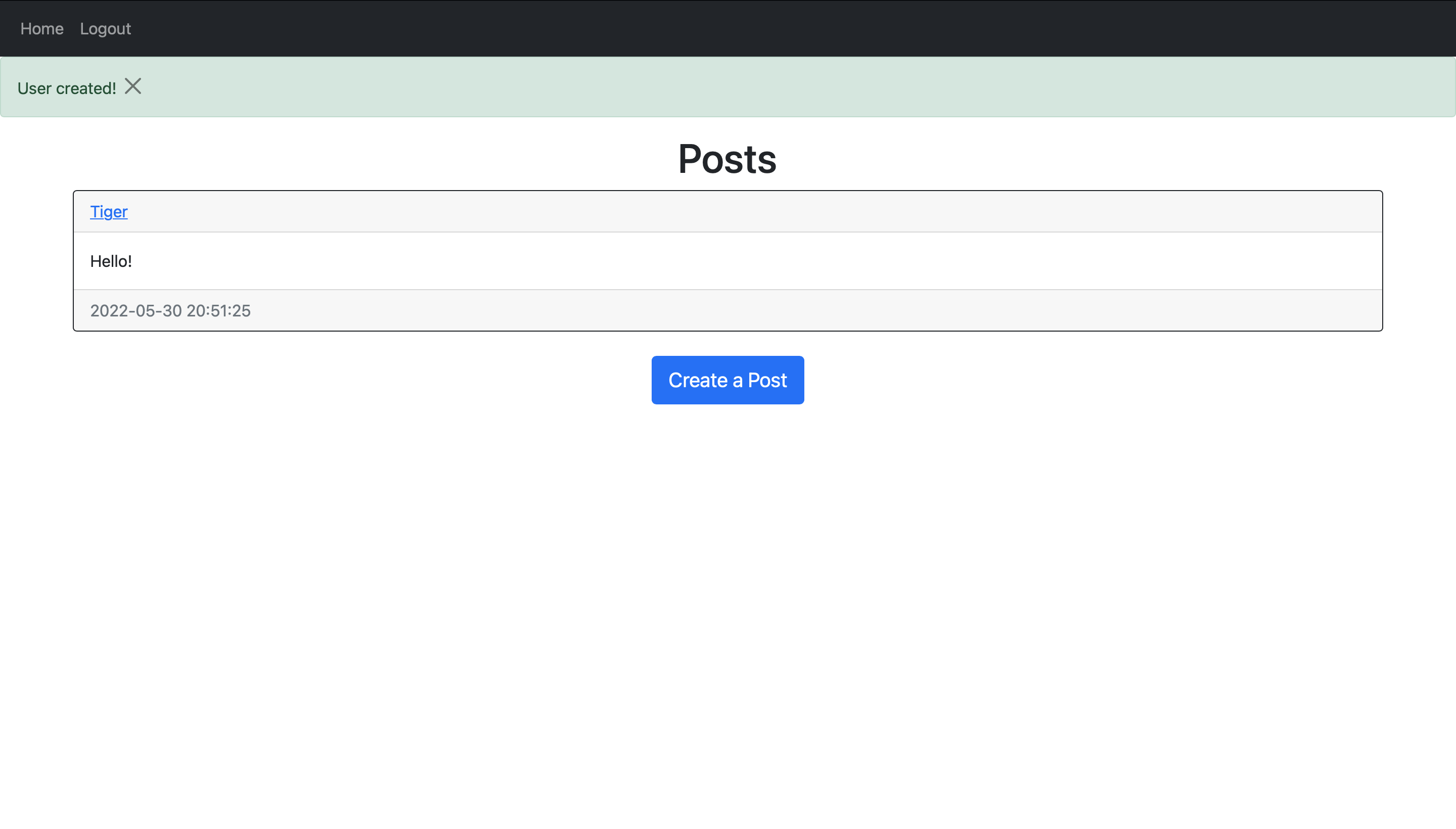 post